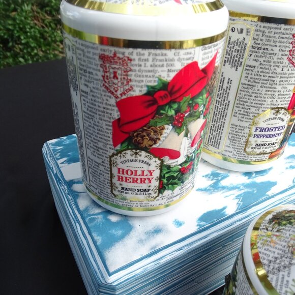 Holiday Hand Soap Vintage Press - Picture 2 of 9